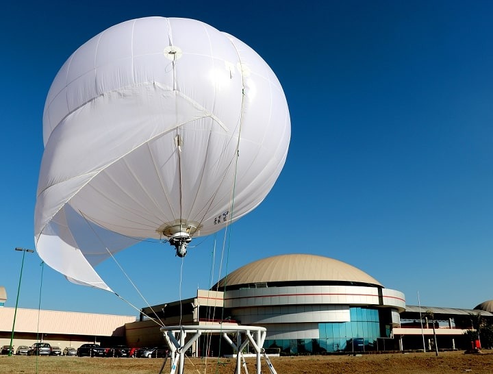 Balao Altave usado para monitoramento